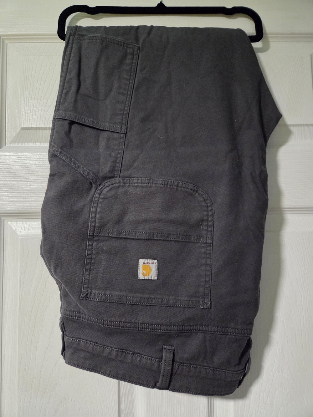 Carhartt Women’s Dark Gray Work Pants – Utility Pocket Design Relaxed Fit